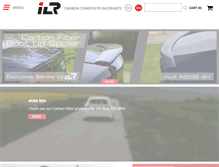 Tablet Screenshot of ilr-carbon.com